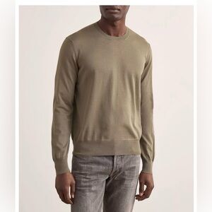Tom Ford Men's Beige Crewneck Sweater